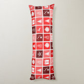 Coussin du corps de Noël (Dos (Vertical))