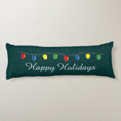 Coussin du corps des lumières de l'arbre de Noël a (Dos)