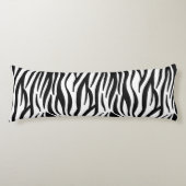 coussin du corps d'impression zebra (Devant)