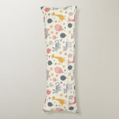 Coussin du corps du motif animal (Devant (Vertical))