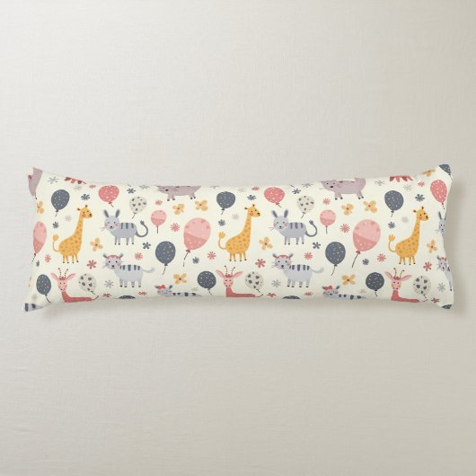 Coussin du corps du motif animal (Devant)