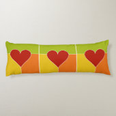 Coussin du corps du Motif cardiaque (Dos)