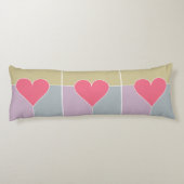 Coussin du corps du Motif cardiaque (Dos)