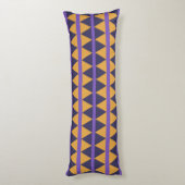 Coussin du corps du motif géométrique (Dos (Vertical))
