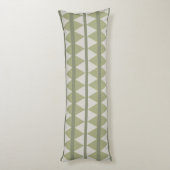 Coussin du corps du motif géométrique (Dos (Vertical))