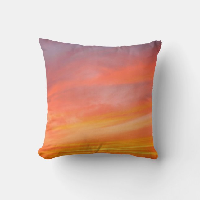 Coussin du coucher de soleil d'été (Recto)