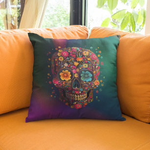 Coussin du crâne mexicain