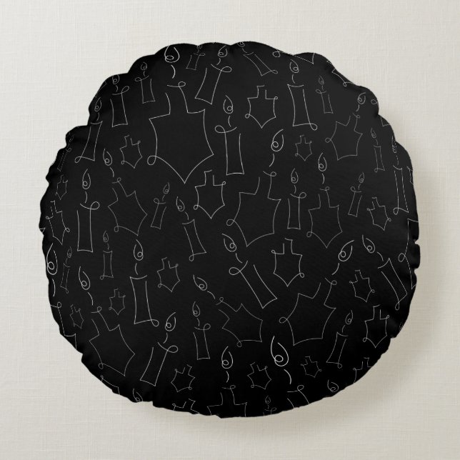 Coussin du cycle de Chanukah (Devant)
