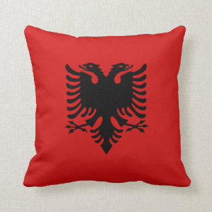 Coussin du drapeau albanais x