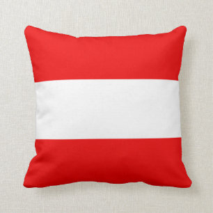 Coussin du drapeau autrichien x