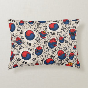 coussin du drapeau coréen