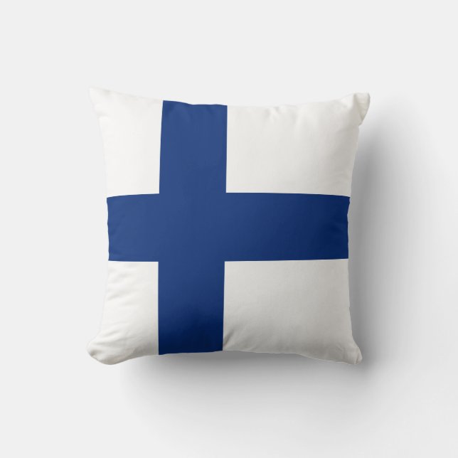Coussin du drapeau finlandais x (Recto)