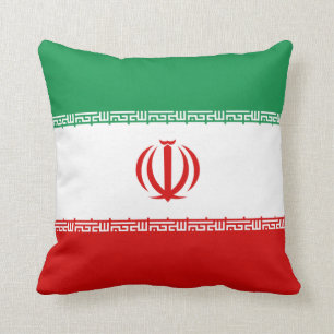 Coussin du drapeau iranien x