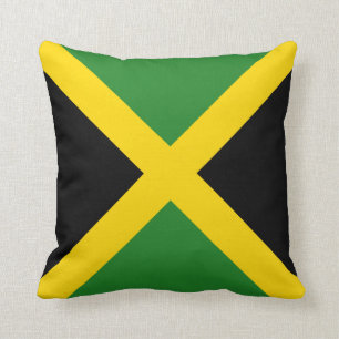 Coussin du drapeau jamaïcain