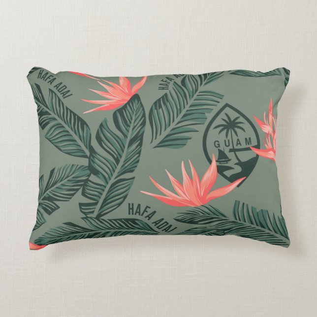 COUSSIN DU DRAPEAU TROP DE LA GUAM (Devant)