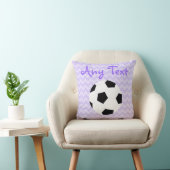 Coussin du football : Coutume pourpre (Chaise)