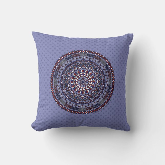 Coussin du Jour de l'Indépendance connecté (Recto)