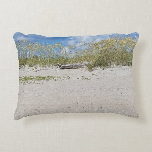 coussin du journal de plage (Devant)