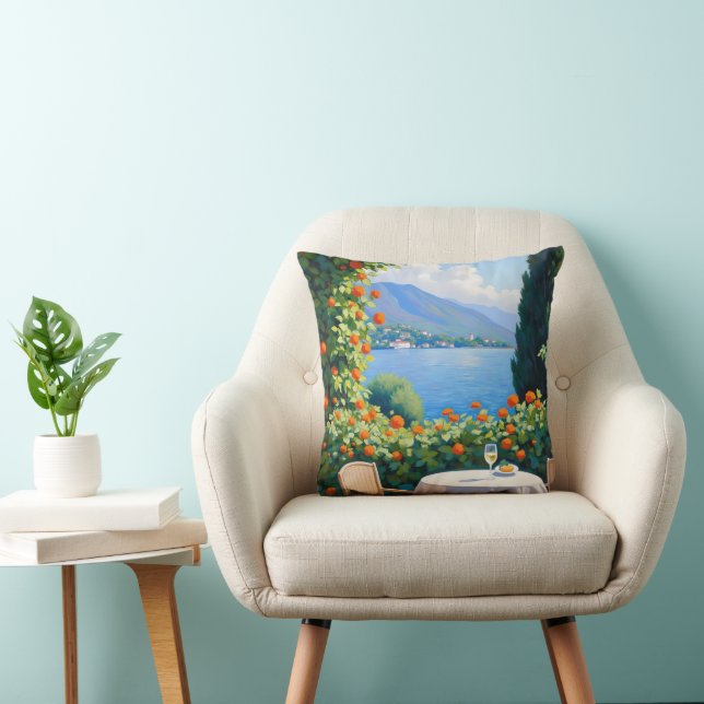 Coussin du lac de Côme (Chaise)