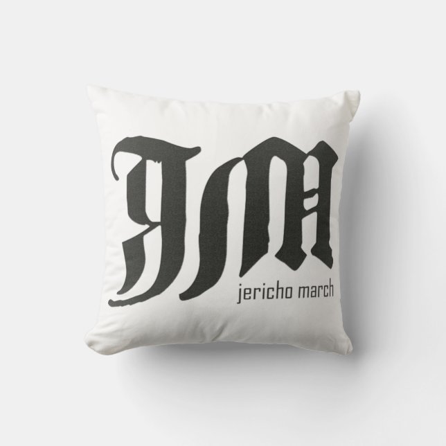Coussin du logo JM (Recto)