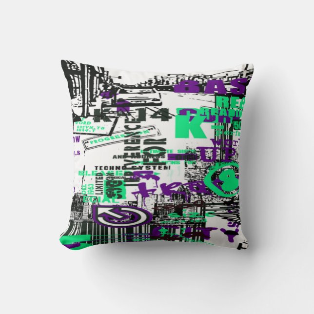 Coussin du MoJo d'Amérique urbaine (Recto)