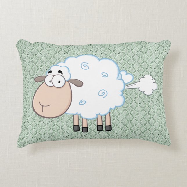 COUSSIN DU MOUTON DE CARTOON (Devant)