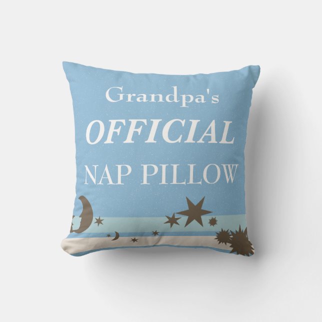 Coussin du petit somme du grand-papa (Recto)
