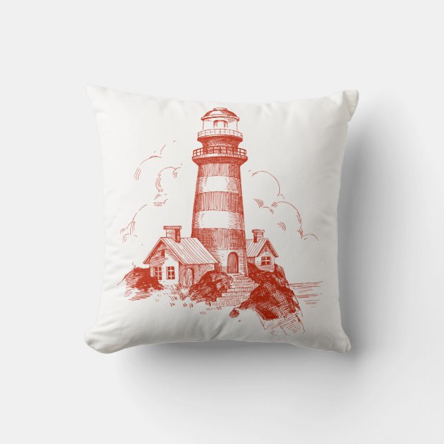 Coussin du phare rouge (Recto)
