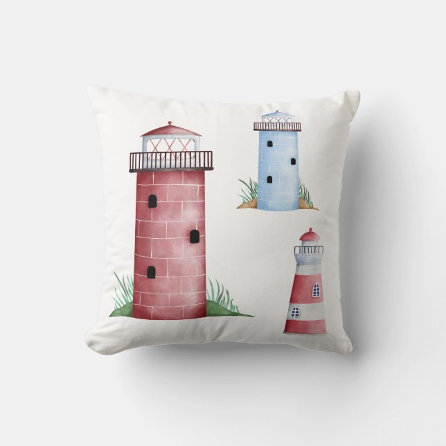 Coussin du phare rouge (Recto)