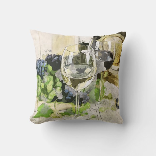 coussin du raisin et du vin (Recto)