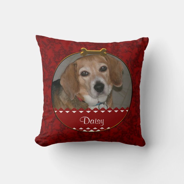 Coussin du souvenir du chien (Recto)