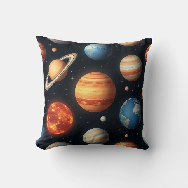 coussin du système solaire (Recto)