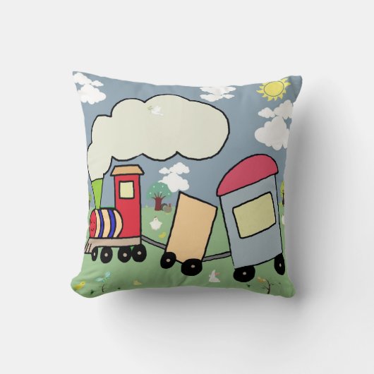 Coussin du train des enfants (Recto)