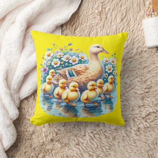 Coussin "Duckling Parade" (Couverture)