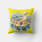 Coussin "Duckling Parade" (Verso)