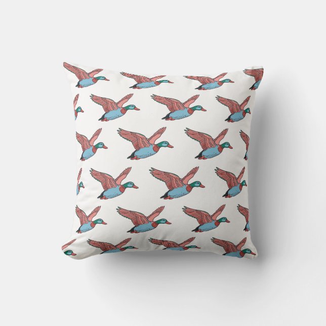 Coussin Ducks can fly!  (Recto)
