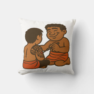 Coussin Dumi Tatau Artiste