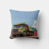 Coussin Dumping des briques - Camion Haul Big-Rig (Recto)