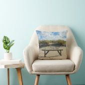 Coussin Dunes de sable avec clôture en bois (Chaise)