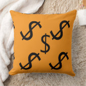 Coussin Duo Tone Dollar $igne (Couverture)