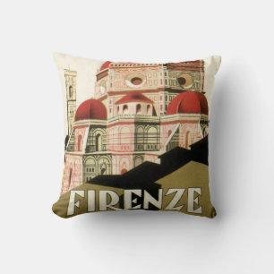 Coussin Duomo à Firenze Florence Italie Art de voyage vint