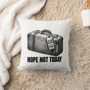 Coussin Dure Non Valise Fermée Pas Aujourd'hui