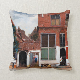 Coussin Dutch Alley, Johannes Vermeer