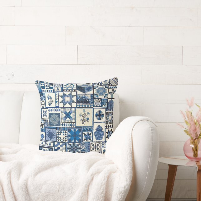 Coussin Dutch Delft (Canapé)