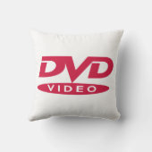 Coussin DVD Video Red Logo - Cushion (Verso)