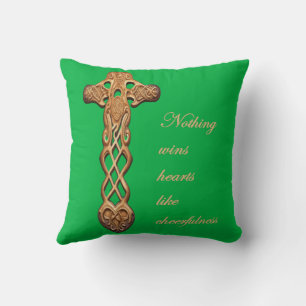 Coussin Dwynwen Rien ne gagne les cœurs comme la bonne hum