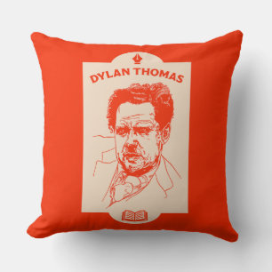Coussin Dylan Thomas poète gallois