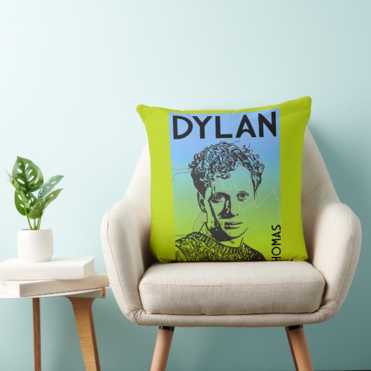 Coussin Dylan Thomas Welsh Poet (Chaise)