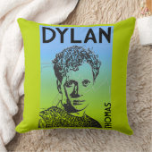 Coussin Dylan Thomas Welsh Poet (Couverture)