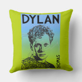 Coussin Dylan Thomas Welsh Poet (Verso)